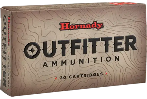 Hornady 814874 Outfitter  6.5Creedmoor 120gr Copper Alloy eXpanding 20 Per Box/10 Case