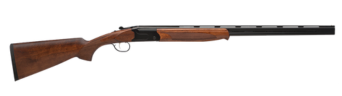 Stevens 22167 555  Full Size 28 Gauge Break Open 2.75" 2rd 26" Black Satin Over/Under Vent Rib Barrel, Satin Black Aluminum Receiver, Fixed Oiled Turkish Walnut Stock, Ambidextrous