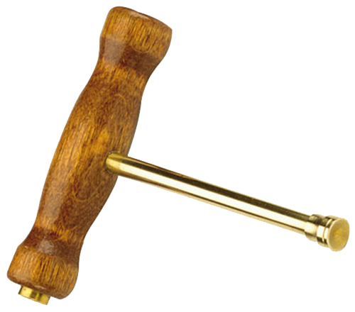 Traditions A1206 T-Handle Ball/Bullet Starter Multi Caliber Wood w Brass Rod