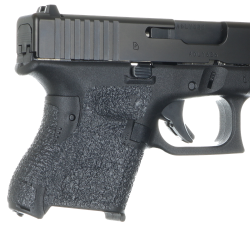 Talon Grips EV03R Adhesive Grip  Textured Black Rubber, Fits Subcompact Glock Gen 5