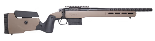Cnc Firearms CNCFX722CM Faxon FX7 22 Creedmoor 5+1 16" Black Spiral Fluted Threaded Barrel, Black Receiver w/Picatinny Rail, MDT Flat Dark Earth Polymer Stock