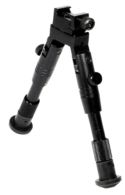 UTG TL-BP28S Shooter's SWAT Bipod Matte Black 6.2-6.7" Aluminum