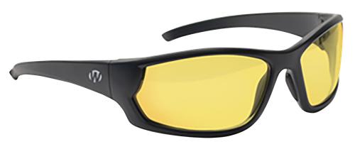 Walker's GWPIKNFF1AMB Ballistic Eyewear IKON Carbine Adult Amber Lens Matte Black Frame