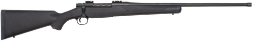 Mossberg 28118 Patriot  Full Size 300 Win Mag 3+1 24" Matte Blued Fluted Threaded Barrel, Drilled & Tapped Matte Blued Stainless Steel Receiver, Black Fixed Synthetic Stock, Right Hand