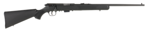 Savage Arms 91800 93 F Full Size 22 WMR 5+1 21" Matte Black Sporter Barrel, Matte Black Carbon Steel Receiver, Matte Black Fixed Synthetic Stock, Right Hand