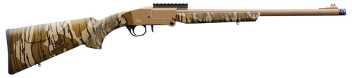 Charles Daly 930316 101 Turkey 12 Gauge Break Open 3" 1rd 20" Flat Dark Earth Cerakote Steel Barrel & Receiver, Fixed Mossy Oak Bottomland Synthetic Stock