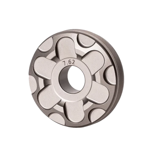 RUGGED SUPPRESSOR FC005 TI Front Cap  7.62mm Titanium/Teflon