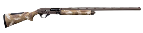 Weatherby XSL1228MAG Sorix  Full Size 12 Gauge Semi-Auto 3" 2+1 28" Burnt Bronze Cerakote Vent Rib Barrel & Drilled & Tapped Steel Receiver, Slough Camo Synthetic Stock w/Adj Shim, Ambidextrous