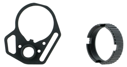 Strike Industries ARMFEP&ACN Multi-Function End Plate and Castle Nut Steel Black