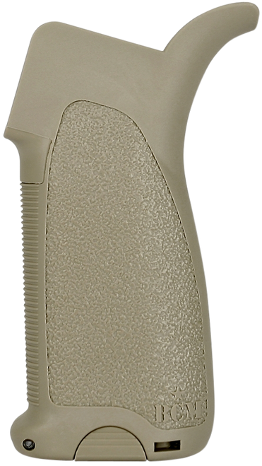 BCM GFGMOD1FDE BCMGunfighter Grip Mod 1 Made of Flat Dark Earth Polymer With Storage Compartment for AR-Platform