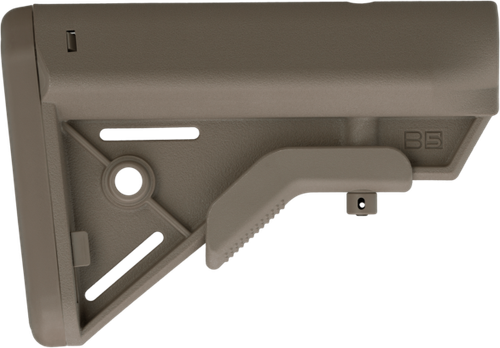 B5 Systems BRV1085 Bravo  Flat Dark Earth Synthetic for AR-Platform with Mil-Spec Receiver Extension (Tube Not Included)