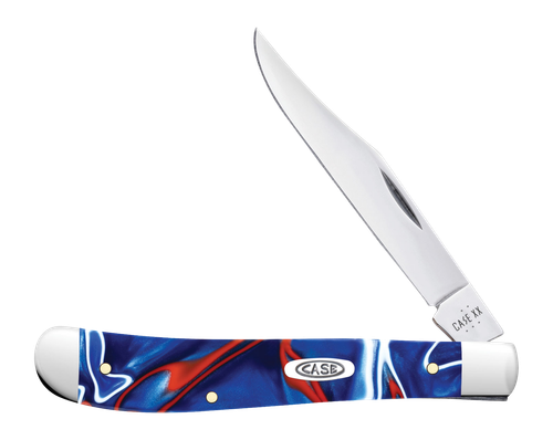 CASE 11229 PATRIOTIC KIRINITE SLIMLINE TRAPPER