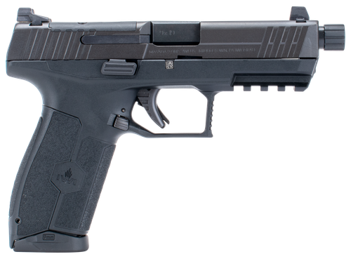 IWI US M9ORP17T MASADA Tactical 9mm Luger 17+1 4.60" Black Button Rifled/Threaded Steel Barrel/Black Optic Ready/Serrated Slide/Black Polymer Frame w/Picatinny Rail/Black Polymer Grips Ambidextrous