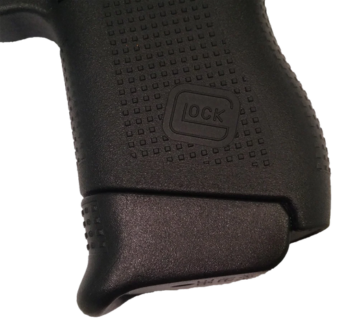 Pearce Grip PG42+1 Magazine Extension  made of Polymer with Black Finish & 3/4" Gripping Surface for Glock G42 (Adds 1rd)