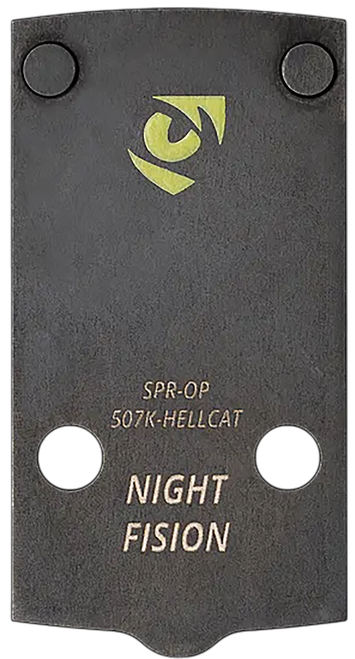 Night Fision SPROP507KHELLCAT Black Stainless Steel Fits Holosun 507K/407K Compatible w/ Springfield Hellcat Pro