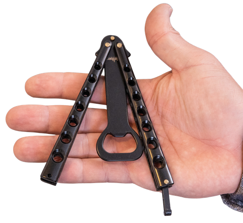 CAMP CBG-BF1021BK BUTTERFLY BOTTLE OPENER BLK