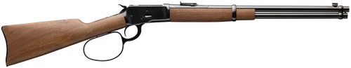 Winchester Guns 534190137 Model 1892 Large Loop Carbine 357 Mag 10+1 Cap 20" Brushed Polish Blued Rec/Barrel Satin Walnut Fixed Straight Grip Stock Right Hand (Full Size)