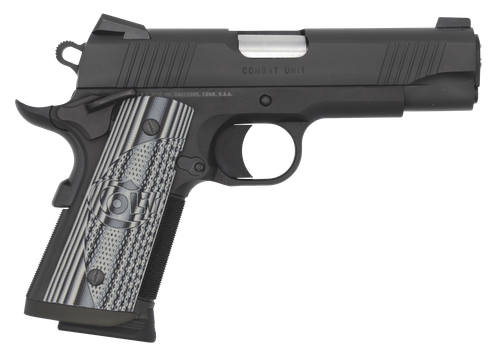 Colt Mfg O9840CCU 1911 Commander Combat Unit 45 ACP 4.25" 7+1 Black PVD Black PVD Stainless Steel Slide Checkered & Scalloped Gray G10 Grip