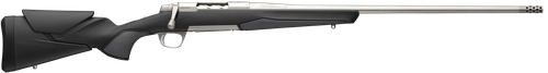 Browning 036008227 X-Bolt 2 Hunter Full Size 7mm Rem Mag 3+1 26" Stainless Steel Threaded Barrel, Drilled & Tapped Stainless Steel Receiver, Adj Vari-Tech Black Composite Stock w/Adjustable Comb & LOP