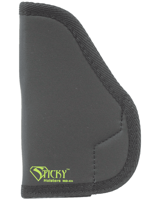 Sticky Holsters MD4GEN1 MD-4 Gen 1 Black/Green Latex Free Rubber Fits Glock 26/27 Ambidextrous