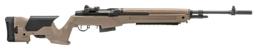 Springfield Armory MP9220 M1A Loaded Precision 308 Win 10+1 22" National Match Carbon Steel Barrel Black Parkerized Rec Flat Dark Earth Archangel Precision with Adjustable LOP & Comb Stock Right Hand