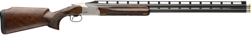 Browning 0183244002 Citori 825 Trap 12 Gauge Break Open 2.75" 2rd 32" Polished Blued Over/Under Vent Rib Barrel, Silver Nitride Stainless Steel Receiver, Monte Carlo Comb Gloss Black Walnut Stock