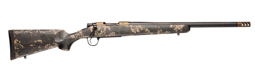 Christensen Arms 801-060080-00 Ridgeline FFT TI Full Size 22 Creedmoor 4+1 20" Carbon Fiber Threaded Barrel, Burnt Bronze Cerakote Titanium Drilled & Tapped Receiver, Carbon w/Green & Tan Accents Fixe