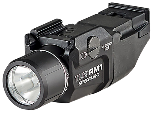 Streamlight 69441 TLR-1 RM Black Anodized Aluminum, 500 Lumens, White 210 Meters Beam, Picatinny Rail Mount