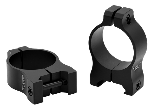 Warne V414M Scope Rings Vapor Matte Black 30mm Medium