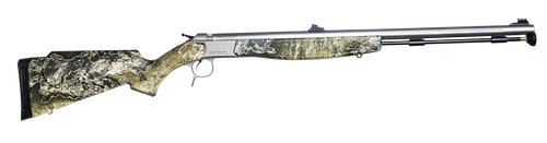 CVA PR2040S Optima V2 50 Cal 209 Primer 26" Stainless Fluted Barrel, Drilled & Tapped Stainless Steel Receiver, Fixed Realtree Excape Synthetic Stock, Fiber Optic Sights