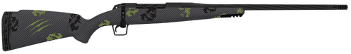 Fierce Firearms TWROG300WIN20BF Twisted Rogue 300 Win 20" Armour Lube Black Fluted Threaded Barrel, Drilled & Tapped Steel Receiver, LR Negative Comb Forest Camo Carbon Fiber Stock