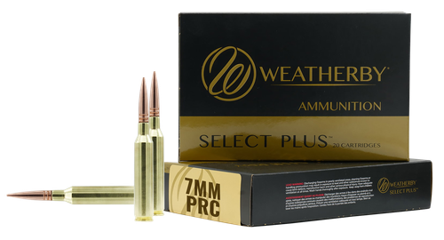 Weatherby R7PRC175EH Select Plus  7mmPRC 175gr 20 Per Box/10 Case