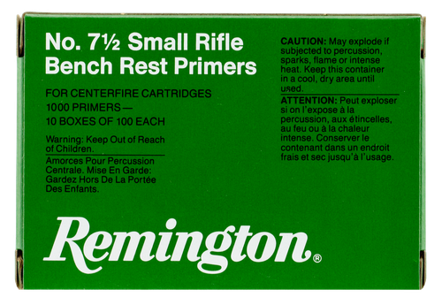 Remington Ammunition 22628 Centerfire Primers Benchrest Small Rifle Rifle