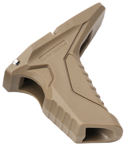 Strike Industries ARHSFGFDE Angled HandStop  Flat Dark Earth Polymer