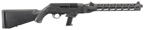 Ruger 19117 PC Carbine *CA Compliant 9mm Luger 10+1 16.12" Threaded/Fluted Barrel, Type III  Hard Coat Anodized Aluminum Alloy Receiver, Synthetic Stock, M-Lok Accessory Slots, Optics Ready