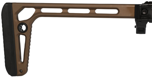 Sig Sauer 8901268 Minimalist Plus  Coyote Brown Aluminum Fits Sig MPX Fits Sig MCX Folding 9" OAL