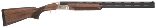 TriStar 33136 Trinity II Full Size 28 Gauge Break Open 3" 2rd 28" Black Over/Under Vent Rib Barrel, Acid Etched w/24K Gold Inlay Stainless Steel Receiver, Fixed Turkish Walnut Stock, Right Hand