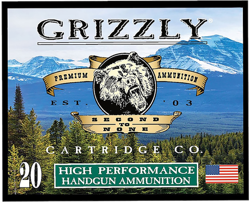 Grizzly Ammo GC44M+P2   44RemMag+P 240gr Jacketed Hollow Point 20 Per Box/10 Case