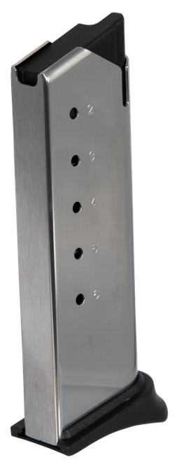 Springfield Armory XDE5006H XD-E  6rd Extended Floorplate 45 ACP Stainless Steel