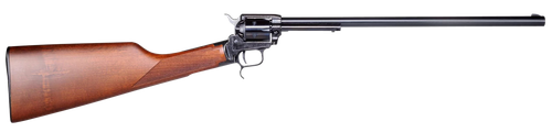Heritage Mfg BR226B16 Rough Rider Rancher Full Size 22 LR 6rd 16.12" Black Steel Barrel Black Oxide Aluminum Alloy Frame Black Oxide Steel Receiver Walnut Fixed Stock Right Hand