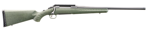 Glenfield 52005 Model A  Full Size 6.5 Creedmoor 4+1 20" Matte Black Threaded Barrel, Matte Black Alloy Steel Receiver w/Picatinny Rail, Moss Green Splatter Fixed Synthetic Stock, Thread Protector