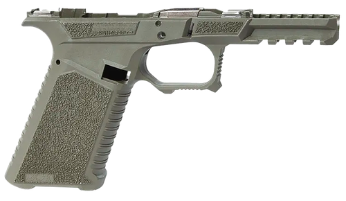 Sct Manufacturing 0225010100IB Full Size  Compatible w/ Gen3 17/22/31 OD Green Polymer Frame Aggressive Texture Grip Includes Locking Block