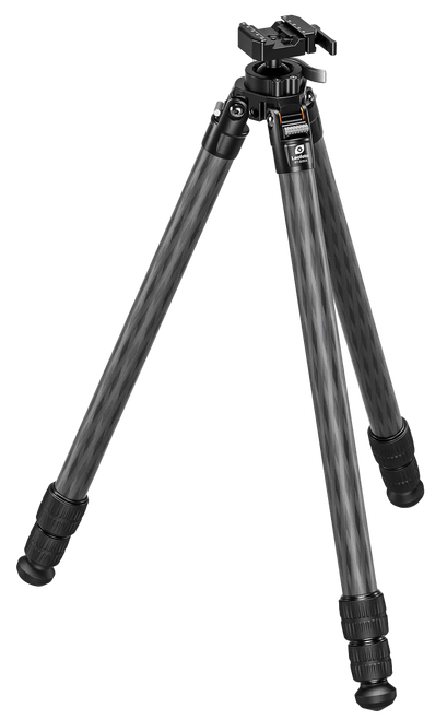 Leofoto Usa ST-323CX Integrated Ballhead ST-X Tripod 6.30"-64.60" High Black Aluminum
