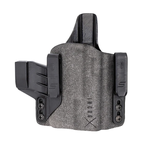 Safariland INCOG0222A7CX161 Incog X  IWB Gray Cordura Fits S&W M&P M2.0, Belt Clip Mount, Left Hand