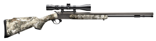 Traditions CR5-843304434 NitroFire VAPR w/Scope 50 Cal 209 Primer 26" Sniper Gray Cerakote Fluted & Tapered Barrel, Drilled & Tapped Receiver, Veil Alpine Fixed Synthetic Stock, 3-9x40mm Duplex