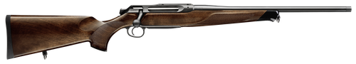 Sauer 80117097 505 Lux Full Size 270 Win 3+1 24" Matte Blued Threaded Barrel, Matte Blued Saddle Mount Steel Receiver, Grade 5 Wood Fixed Stock