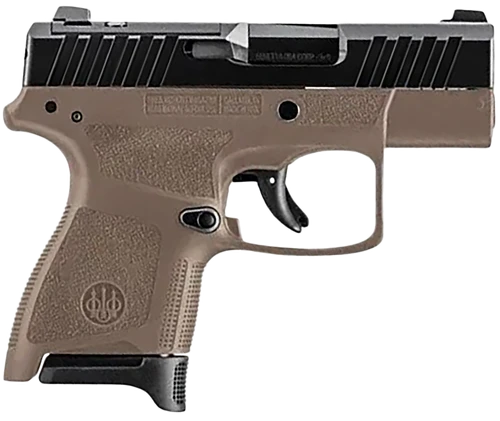 Beretta USA JAXN9258A1 APX A1 Carry Micro-Compact Frame 9mm Luger 8+1 3" Blued Steel Barrel, Black Serrated Steel Slide, Flat Dark Earth Polymer Frame, Polymer Grip