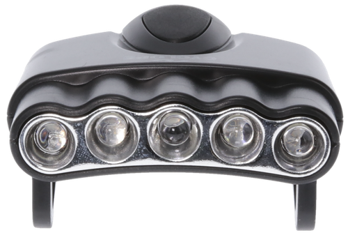 Cyclops CYC-HCPACK-W Orion 5-LED Hat Clip Light Black 27 Lumens White LED