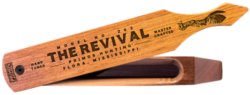 Primos PS262 Revival  Box Call Attracts Turkeys Brown Wood