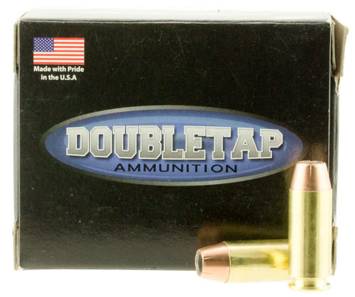 DoubleTap Ammunition 10MM230EQ Home Defense  10mmAuto 230gr Jacketed Hollow Point Lead Ball 20 Per Box/50 Case